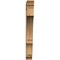 Ekena Millwork Balboa Traditional Rough Sawn Bracket, Western Red Cedar, 4"W x 30"D x 36"H BKT04X30X36BOA01RWR - alternate 2